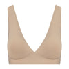 Bye Bra Bras Beige / S Bye Bra Bra Top Deep Plunge