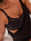 Bravado Body Silk Sheer Nursing Bra Black | EnVie Lingerie