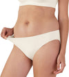 Bravado Mid Rise Seamless Panty in Antique White from EnVie Lingerie
