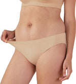 Bravado Mid Rise Seamless Panty in Butterscotch from EnVie Lingerie