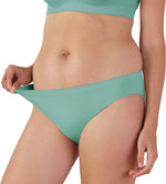 Bravado Mid Rise Seamless Panty in Jade from EnVie Lingerie