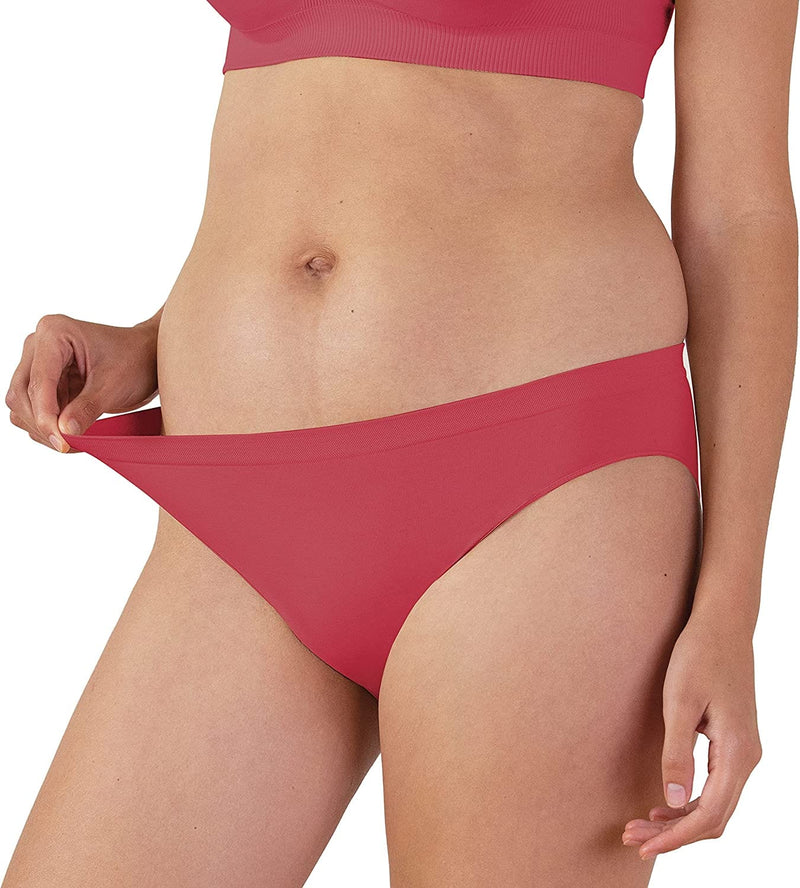 Bravado Mid Rise Seamless Panty in Lipstick from EnVie Lingerie