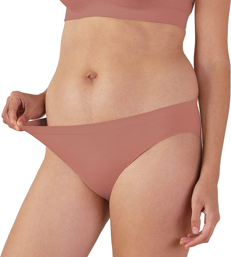 Bravado Mid Rise Seamless Panty in Roseclay from EnVie Lingerie