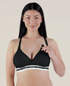 Bravado Original Nursing Bra Black Front View | EnVie Lingerie