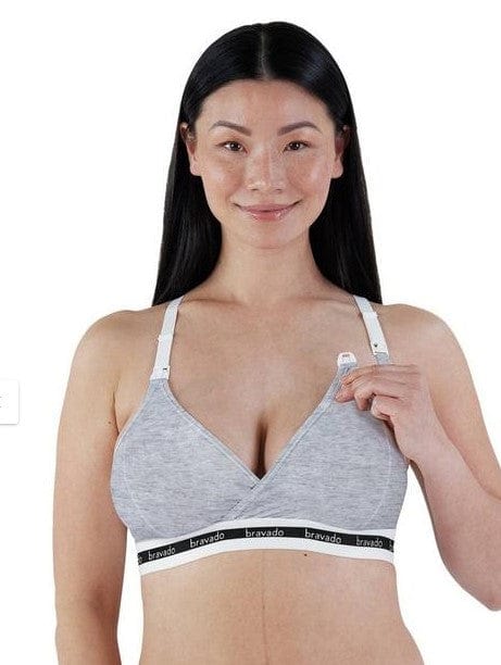 Bravado Original Nursing Bra Dove Heather | EnVie Lingerie