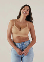 Bravado Non Wired Nursing Bras S / Butterscotch Bravado Plunge Nursing Bra