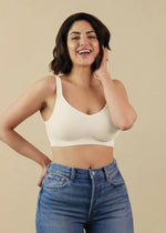 Bravado Sculpt Bra Antique White from EnVie Lingerie