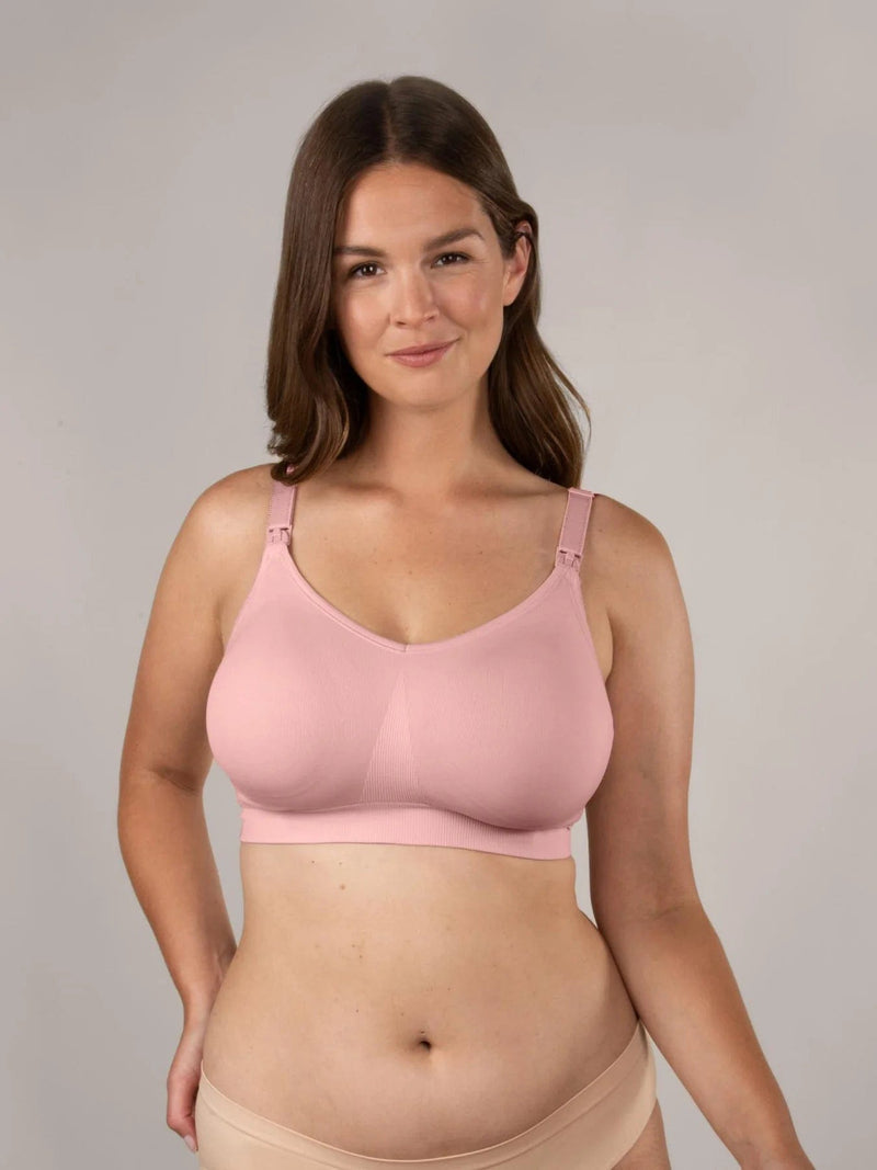 Sugar Candy Seamless Comfort Full Cup Nursing Bra Pink 2X