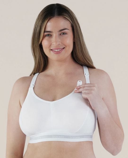 Bravado Original Full Cup Sustainable Nursing Bra - White