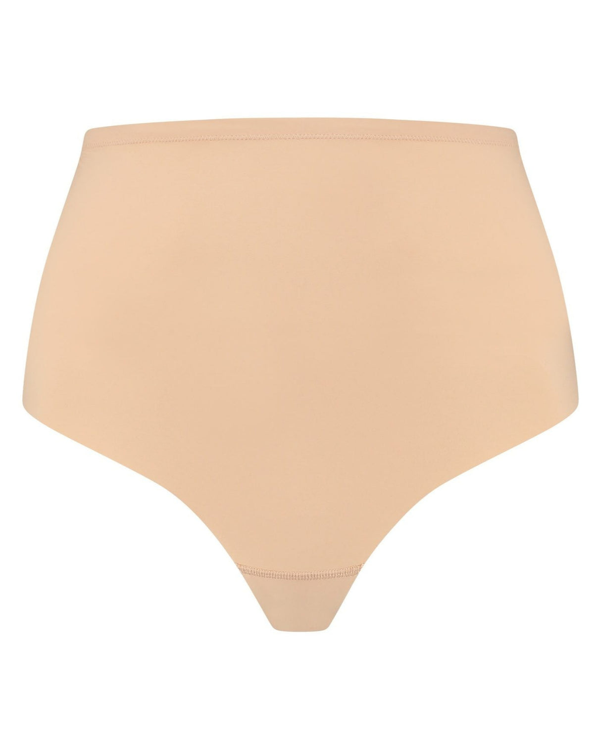 Bye Bra Sculpting Mid Waist Thong in Beige | EnVie Lingerie