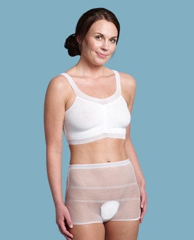Carriwell Hospital Panties White with Pad | EnVie Lingerie