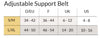 Carriwell Maternity Delux adjustable Overbelly Support Belt