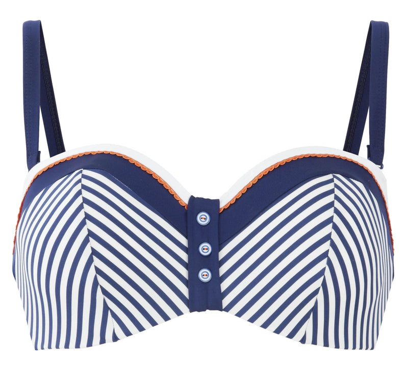 Cleo Lucille Bandeau Bikini Top