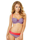 Cleo Swimwear 32D / multi Cleo Pippa Balconette Underwired Bikini Top