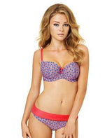 Cleo Swimwear 32D / multi Cleo Pippa Balconette Underwired Bikini Top