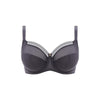 Fantasie Fusion Slate Underwired Full Cup Side Support Bra Slate close up | EnVie Lingerie
