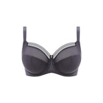 Fantasie Fusion Slate Underwired Full Cup Side Support Bra Slate close up | EnVie Lingerie