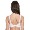 Fantasie Fusion Underwired Full Cup Side Support Bra in White Back View | EnVie Lingerie