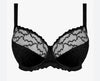 Fantasie Ana Undewired Side Support Bra Black Front View | EnVie Lingerie