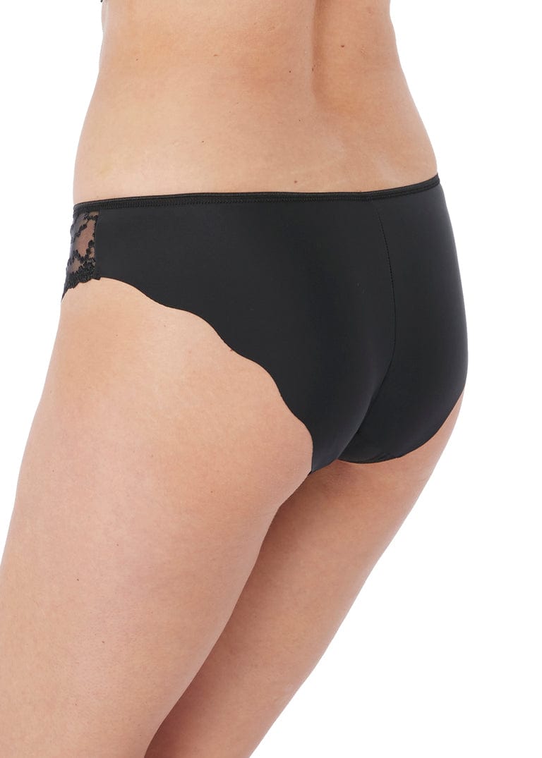 Fantasie Lingerie Ana Black Brief Side View | EnVie Lingerie