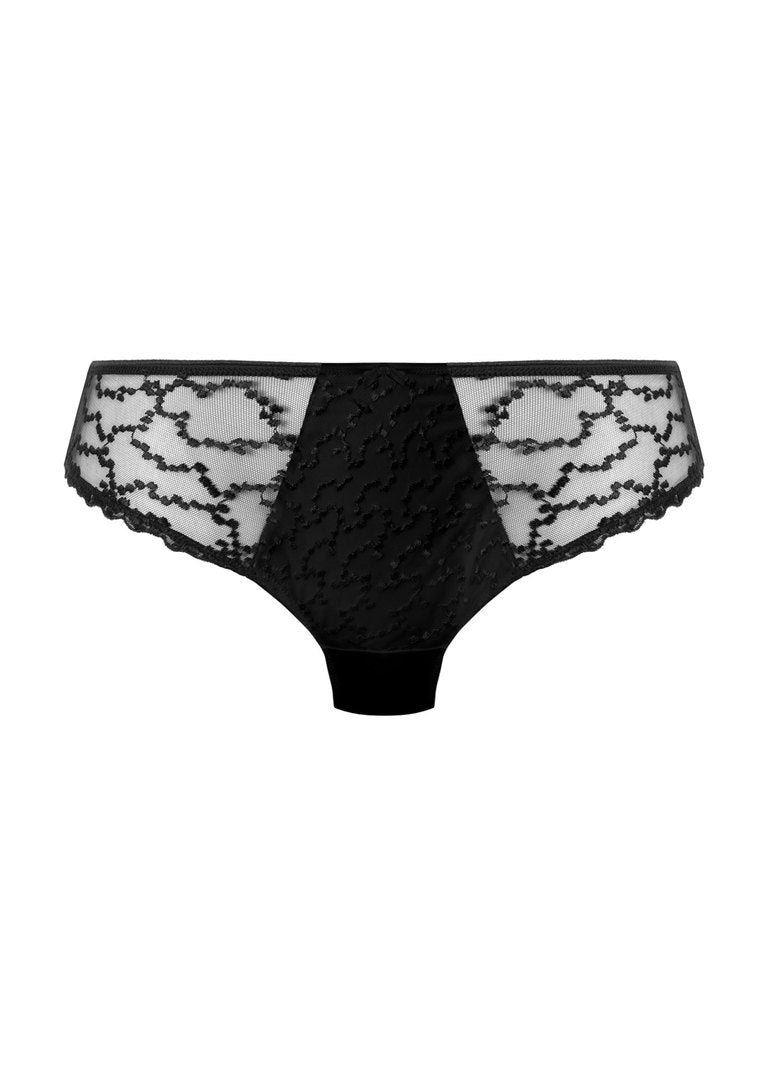 Fantasie Lingerie Ana Black Brief Cut out | EnVie Lingerie