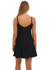 Fantasie Reflect Black Chemise Back View | EnVie Lingerie