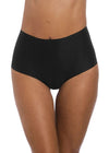 Fantasie Smoothease Black Invisible Stretch Full Brief | Envie Lingerie