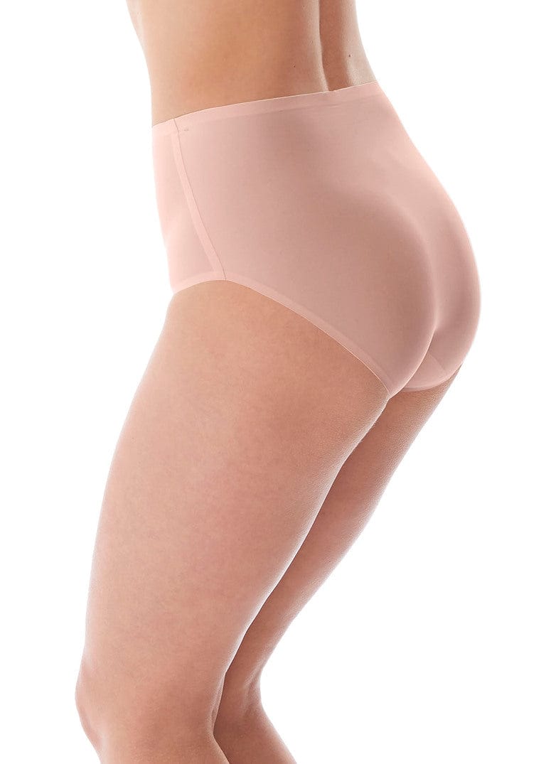 Fantasie Smoothease blush Invisible Stretch Full Brief Side | EnVie Lingerie