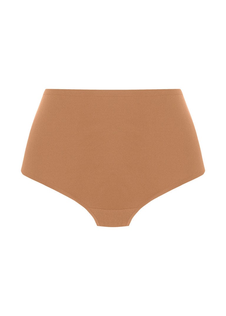 Fantasie Smoothease Cinnamon Invisible Stretch Full Brief Back View | EnVie Lingerie
