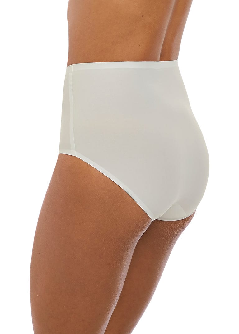 Fantasie Smoothease Ivory Invisible Stretch Full Brief Side View | EnVie Lingerie
