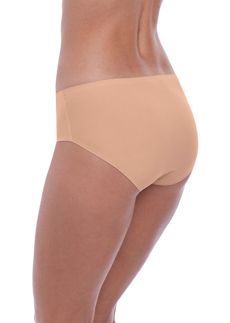 Fantasie Smoothease Natural Beige Invisible Stretch Brief Side View | EnVie Lingerie