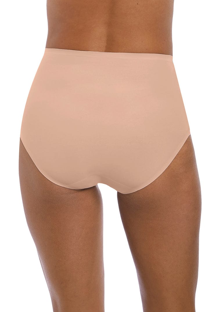 Fantasie Smoothease Natural Beige Invisible Stretch Full Brief Back View | EnVie Lingerie