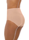 Fantasie Smoothease Natural Beige Invisible Stretch Full Brief Side View | EnVie Lingerie