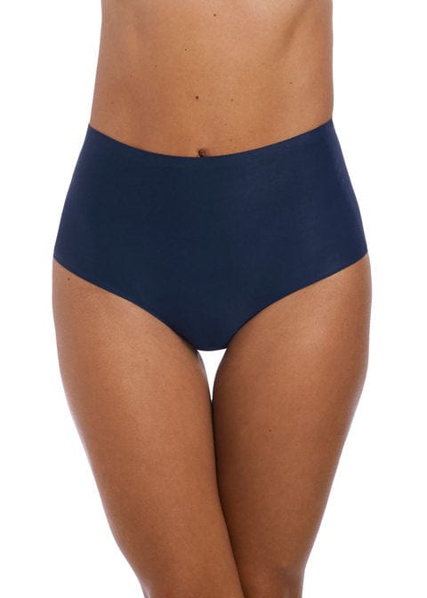 Fantasie Smoothease Navy Invisible Stretch Full Brief Front | EnVie Lingerie