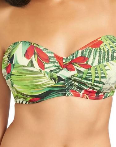 Fantasie Swimwear 32G / Multi Fantasie Malola Underwired Padded Bandeau Top