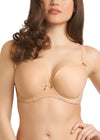 Freya Deco Underwired Moulded Plunge T-Shirt Bra Nude | EnVie Lingerie