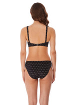 Freya Swim Jewel Cove Black Bikini Top Back View