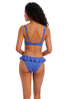 Freya Swim Jewel Cove Plain Azure Bikini Top Back