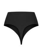 Bye Bra Thongs Black / S Bye Bra Invisible Mid Waist Thong