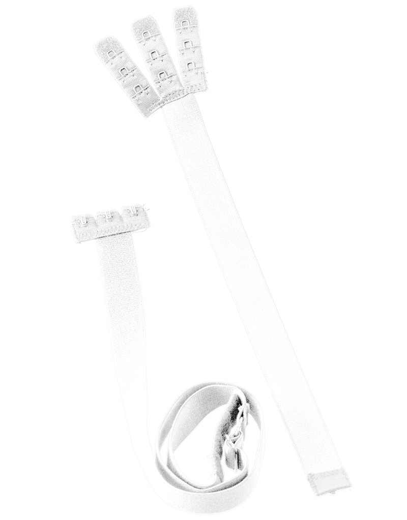 Bye Bra Low Back Straps 3-Hooks