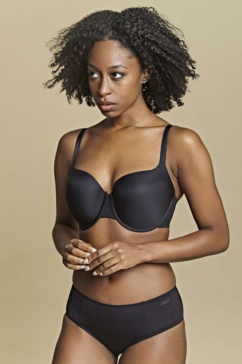 Panache Porcelain Elan T Shirt Bra Black