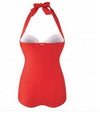 Panache Swimwear 32F / Red Panache Britt Halterneck Underwired Swimsuit