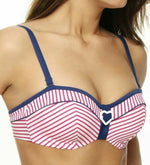 Cleo Lucille Bandeau Bikini Top