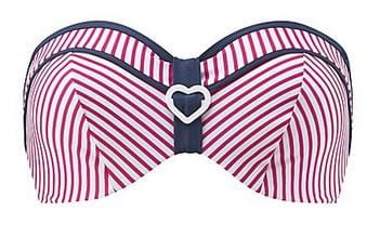 Cleo Lucille Bandeau Bikini Top