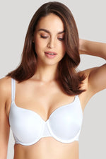 Panache Bras 28DD / White Panache Porcelain Elan T Shirt Bra White