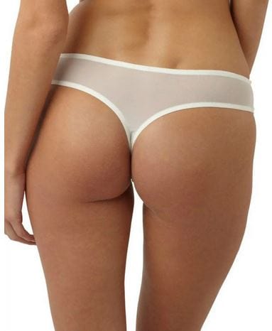 Panache Thongs 12 / Ivory/Raspberry Panache Sophie Thong