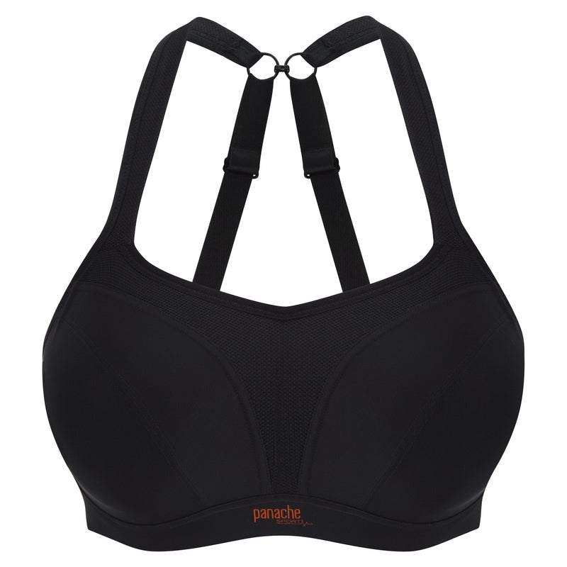 Panache Underwired Sports Bra Black