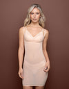 Bye Bra Powermesh Open Bust Dress
