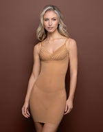 Bye Bra Powermesh Open Bust Dress