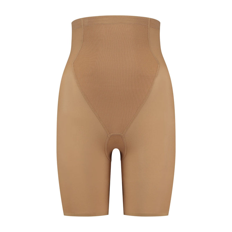 Bye Bra Briefs Shorts & Thongs Light Brown / S Bye Bra Powermesh High Waist Short